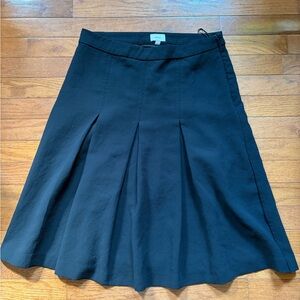 Wilfred Black Windmill Pleated Skirt